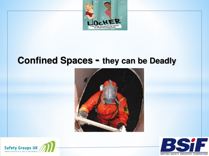 confined spaces they can be deadly