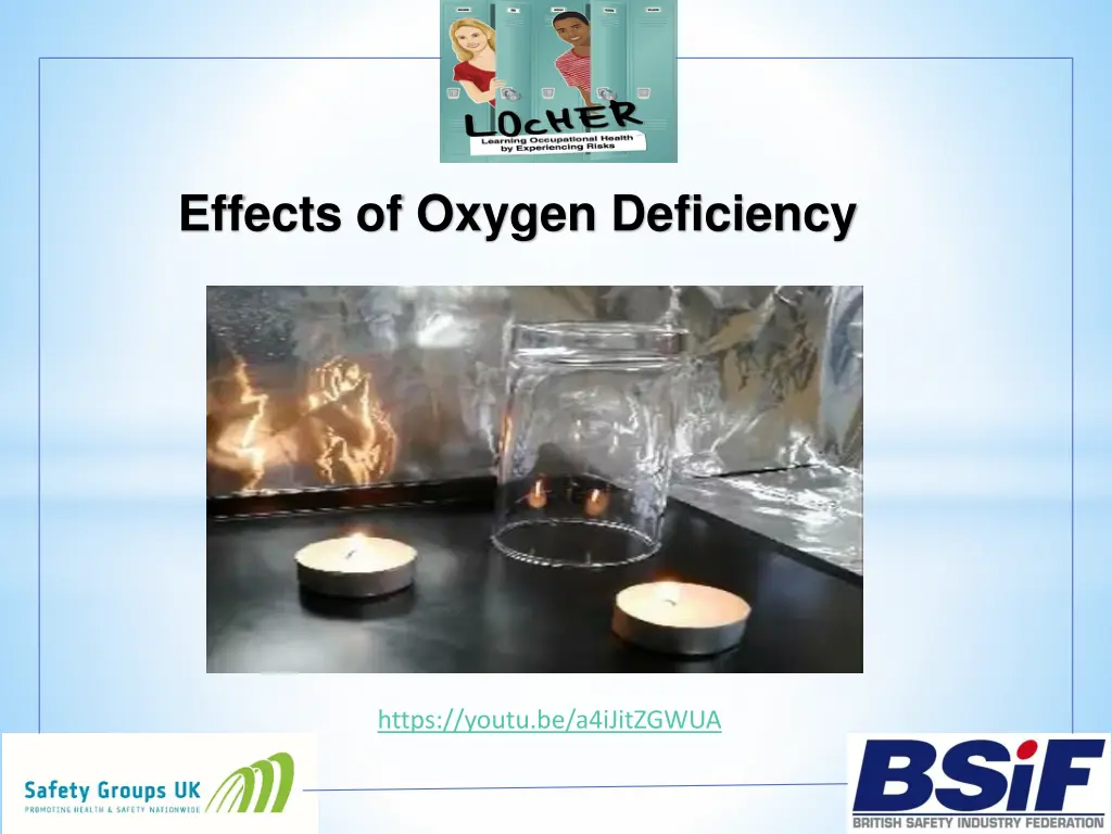 effects of oxygen deficiency