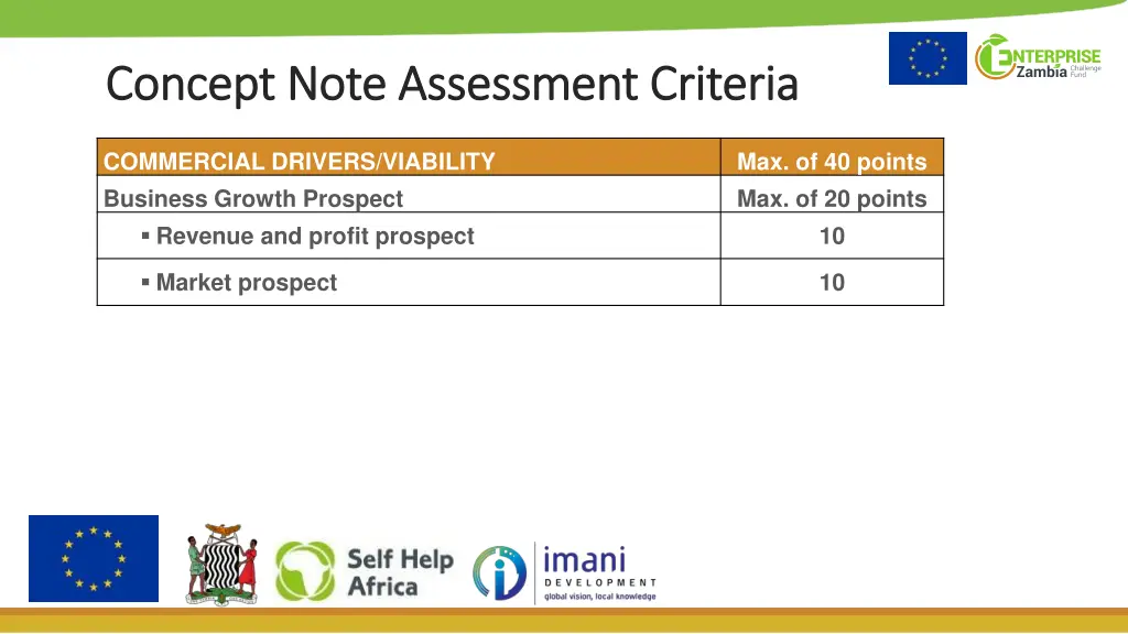 concept note assessment criteria concept note