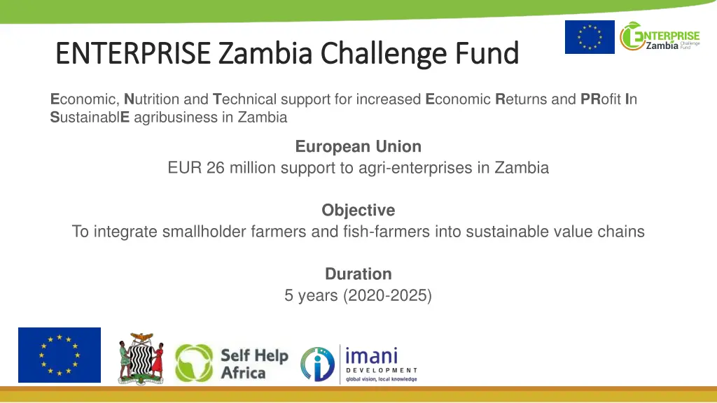 enterprise zambia challenge fund enterprise