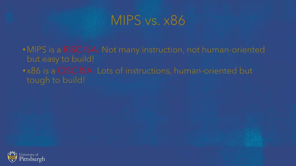 mips vs x86