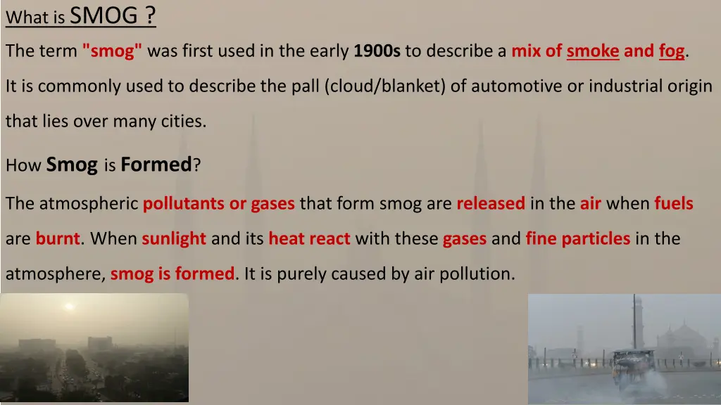 what is smog