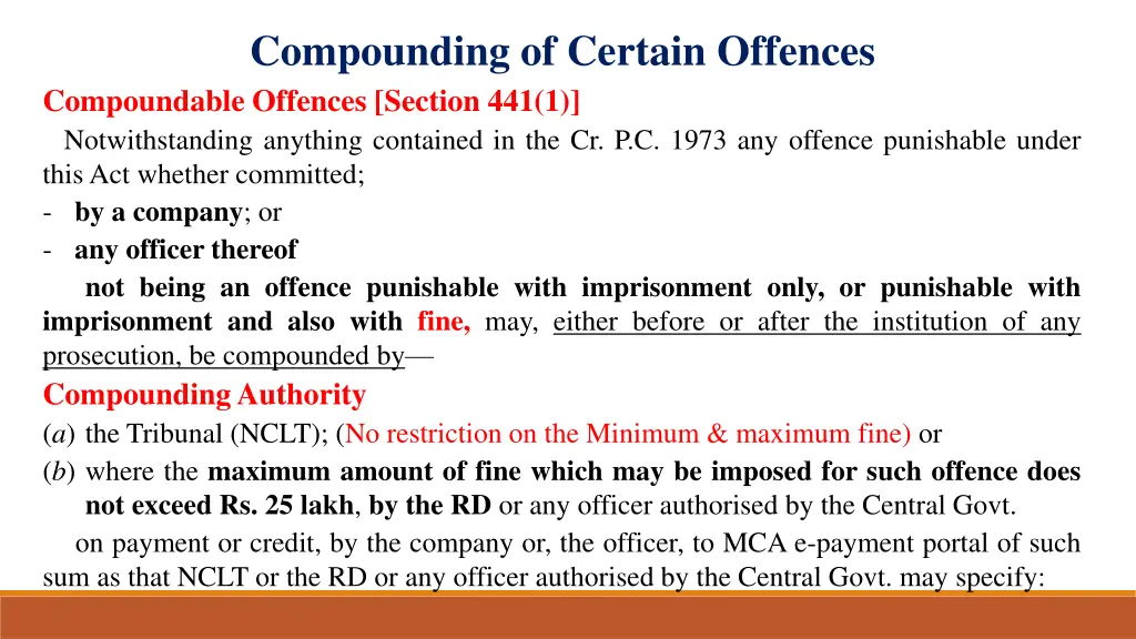 compounding of certain offences compoundable