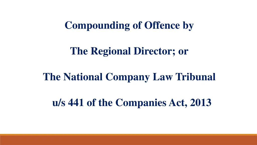 compounding of offence by