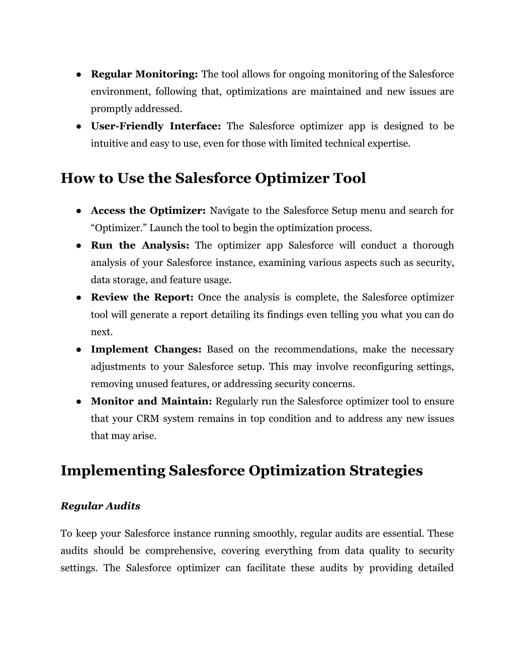 regular monitoring the tool allows for ongoing