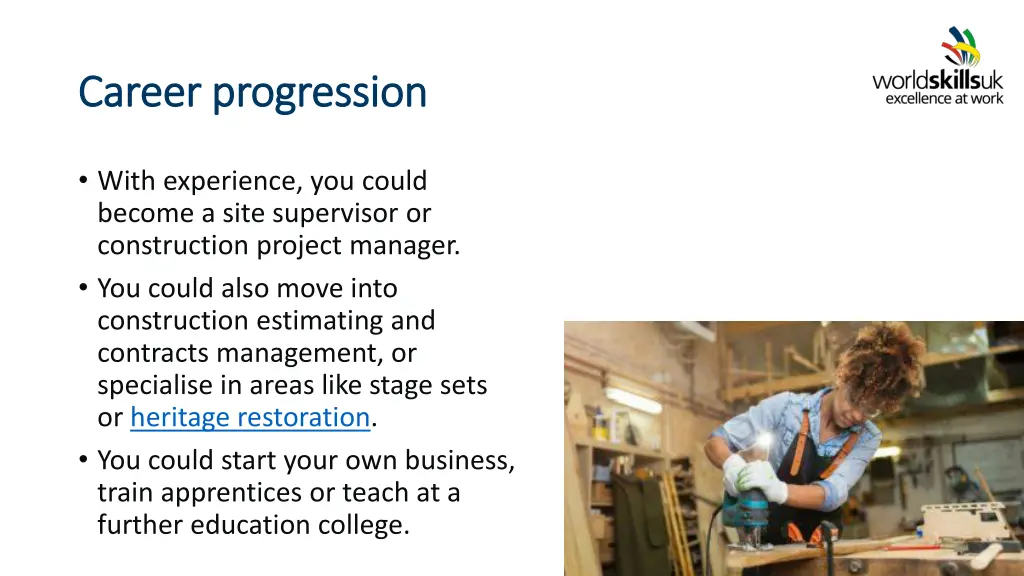 career progression career progression