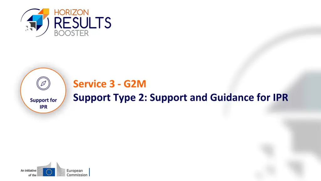 service 3 g2m support type 2 support and guidance