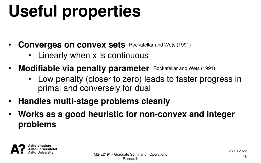 useful properties