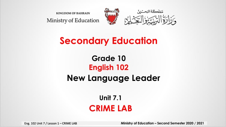 secondary education