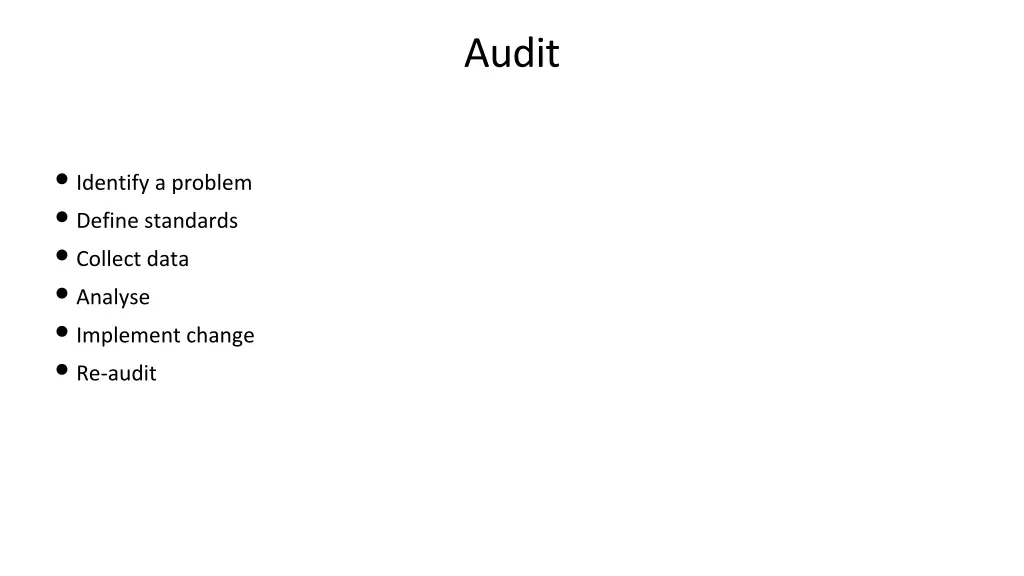 audit