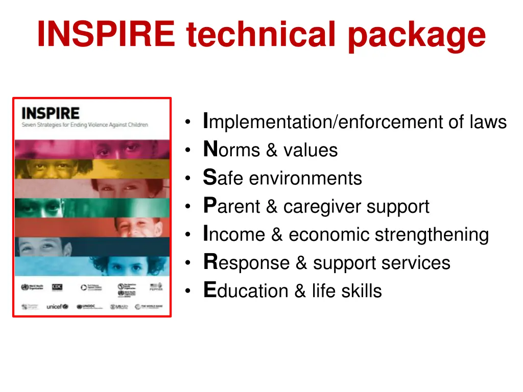 inspire technical package