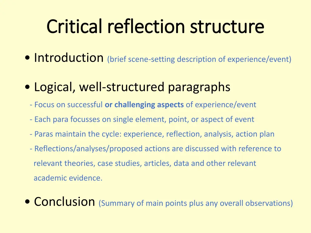 critical reflection structure critical reflection