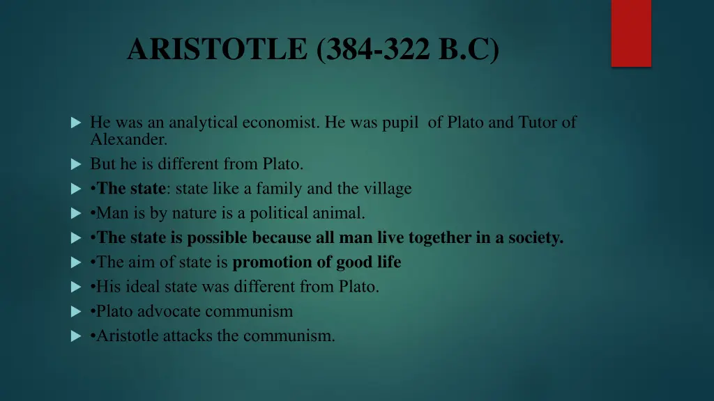 aristotle 384 322 b c