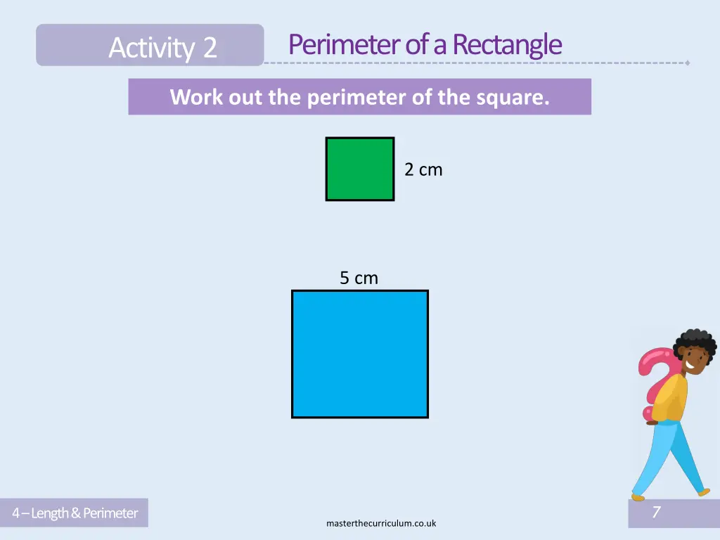 perimeter of a rectangle 6