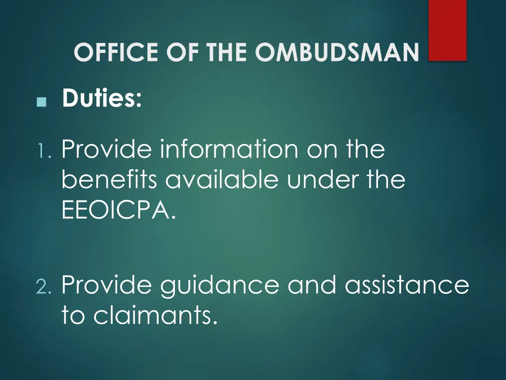 office of the ombudsman 2