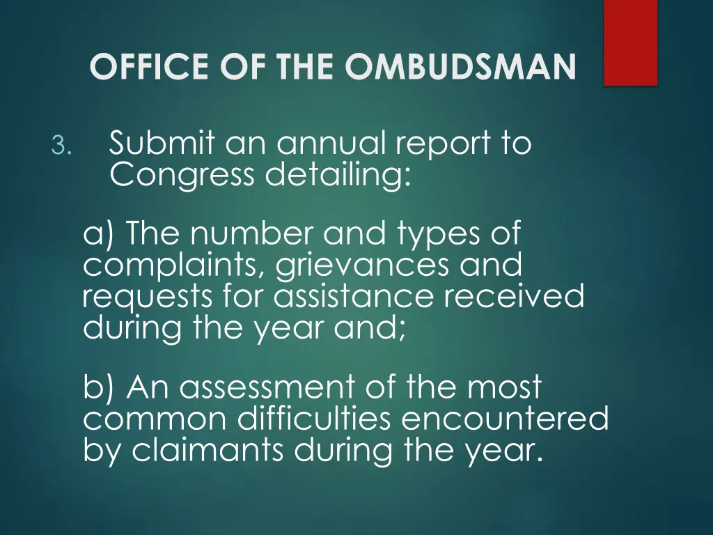 office of the ombudsman 3