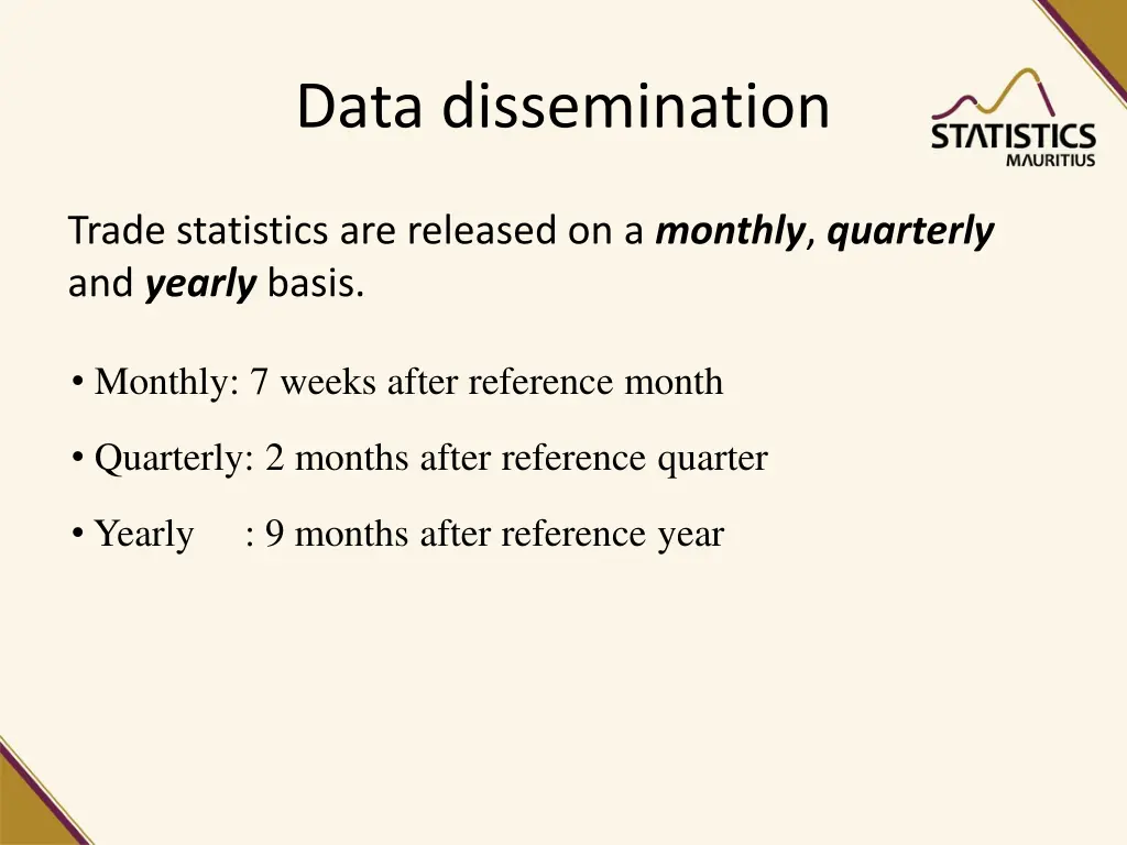 data dissemination