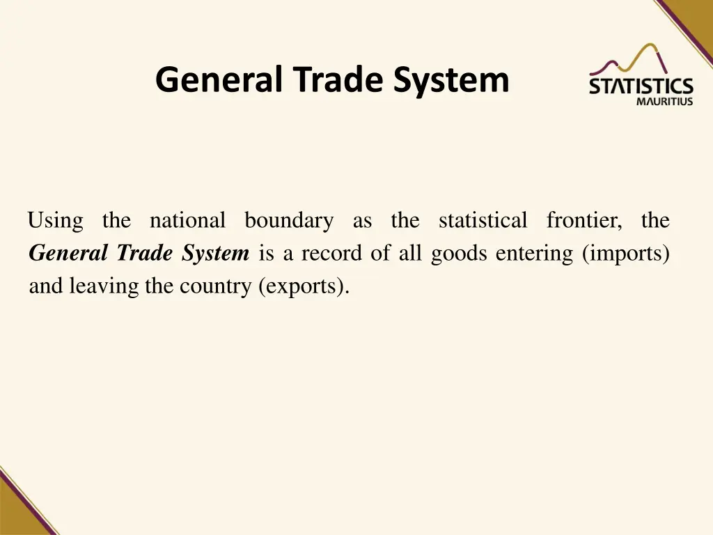 general trade system