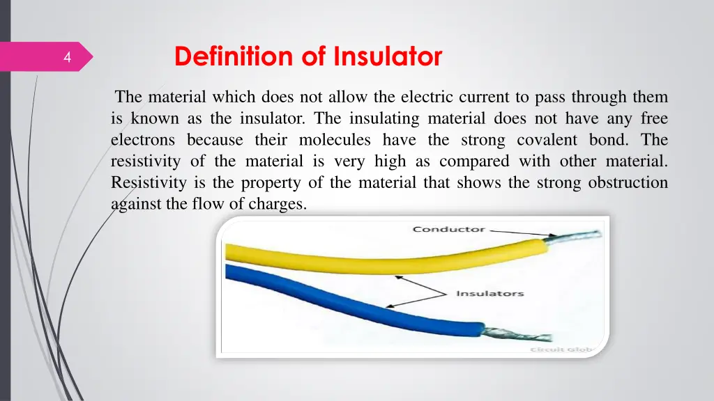 definition of insulator