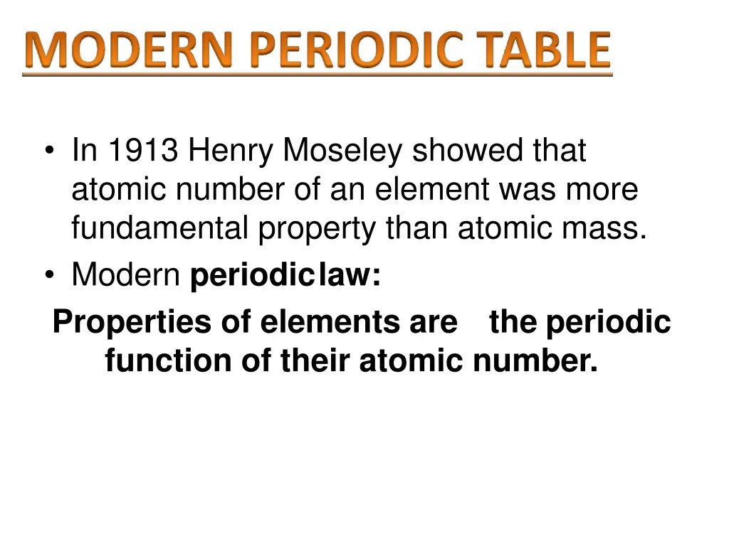 in 1913 henry moseley showed that atomic number