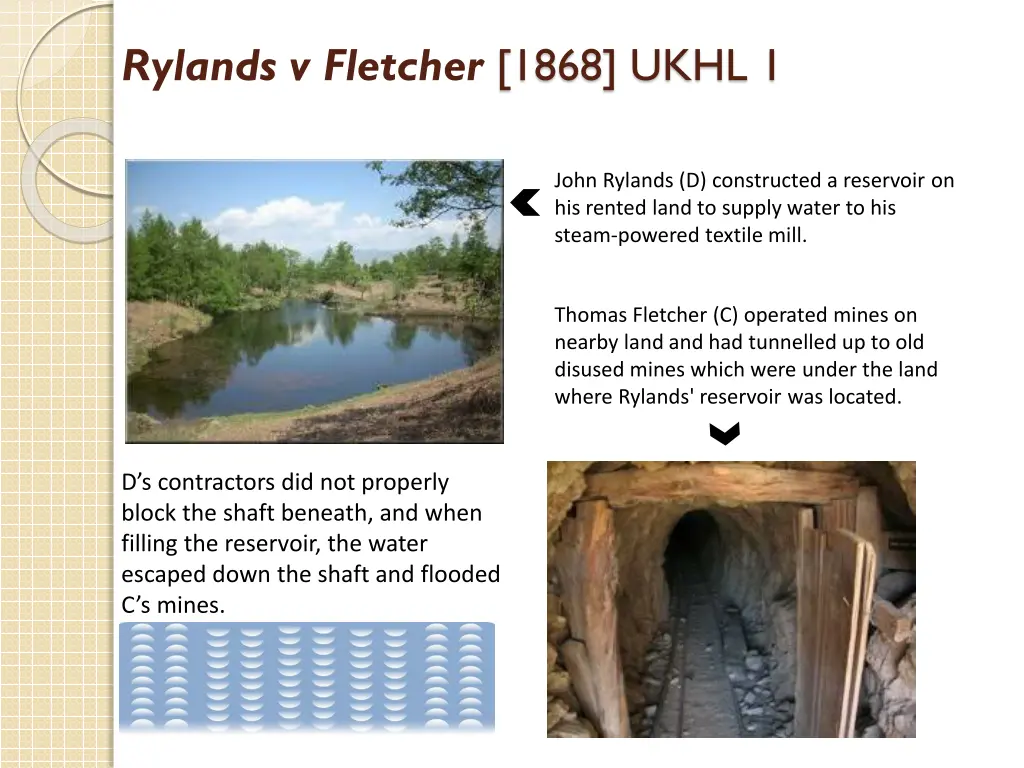 rylands v fletcher 1868 ukhl 1