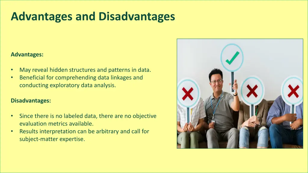 advantages and disadvantages 1