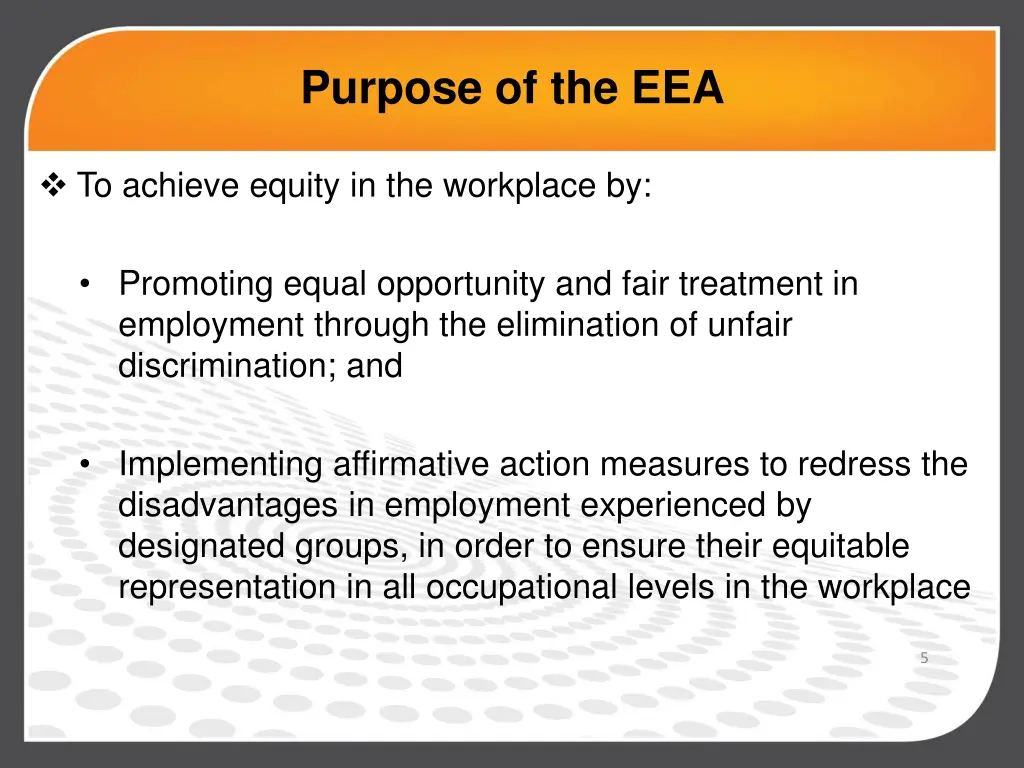 purpose of the eea