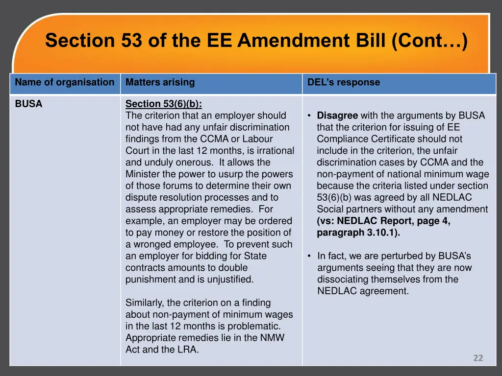 section 53 of the ee amendment bill cont 1