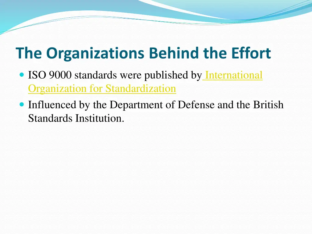 the organizations behind the effort