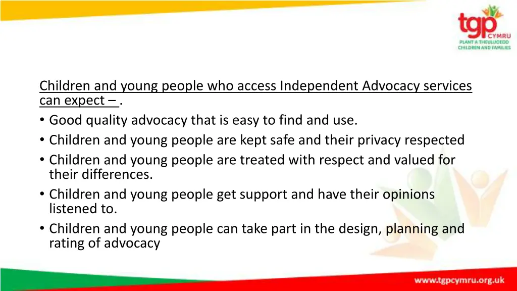 children and young people who access independent