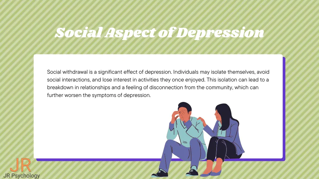 social aspect of depression