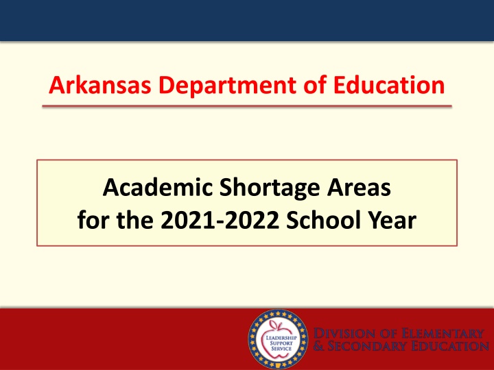 arkansas department of education