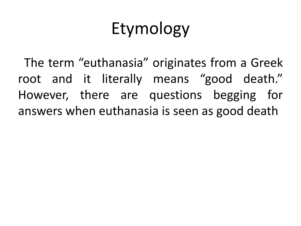 etymology