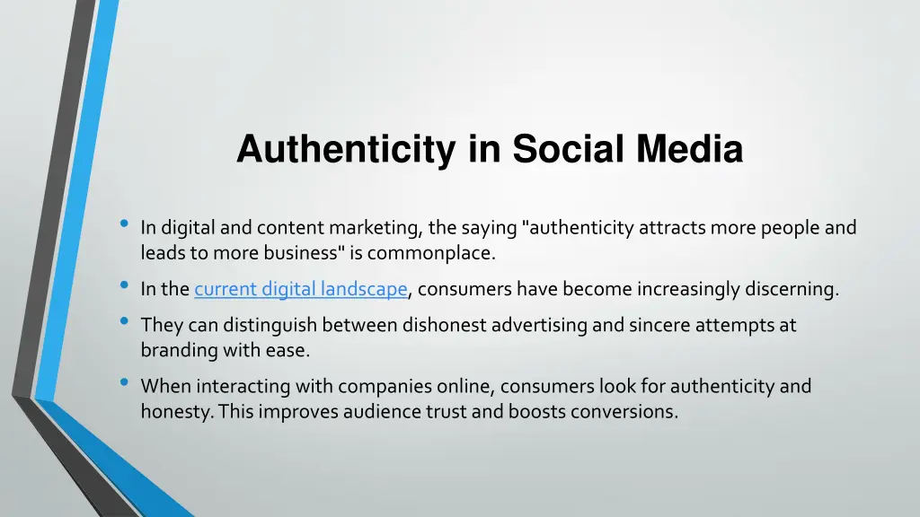 authenticity in social media