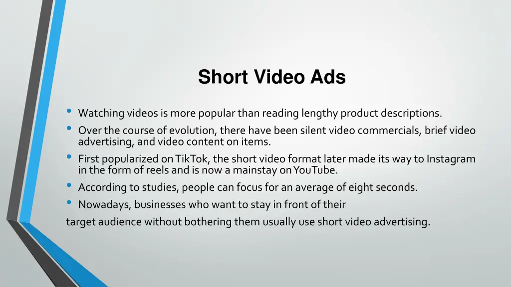 short video ads