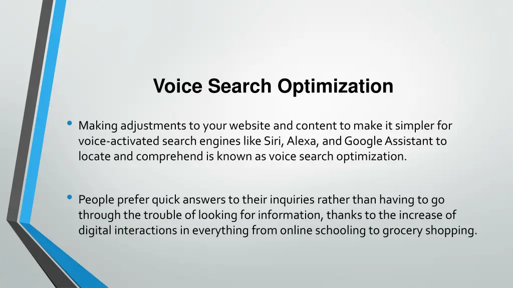 voice search optimization