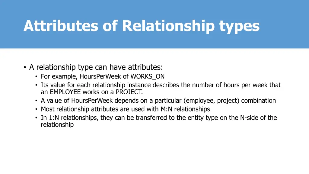 attributes of relationship types