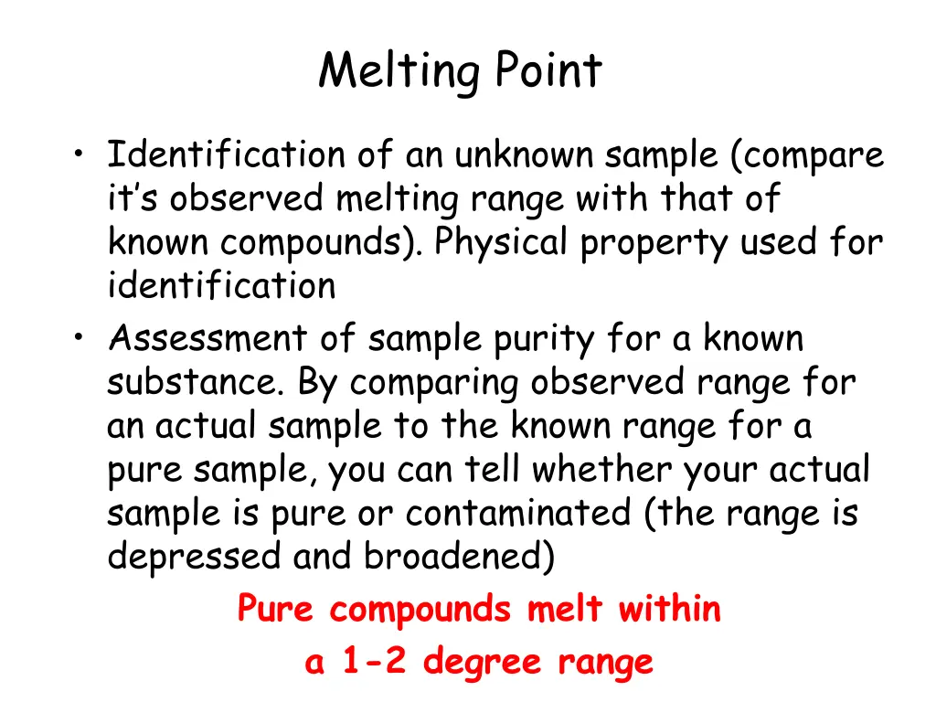 melting point 1