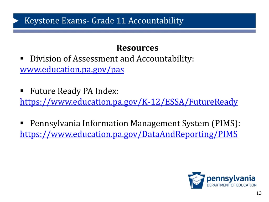 keystone exams grade 11 accountability 10