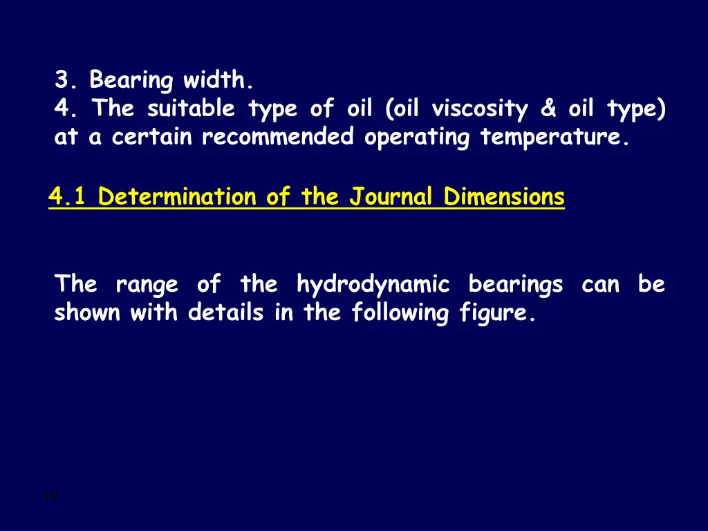 3 bearing width 4 the suitable type