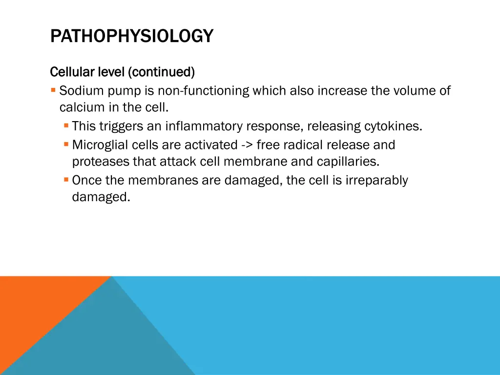 pathophysiology 1