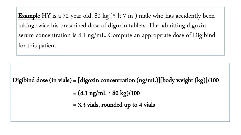 example example hy is a 72 year