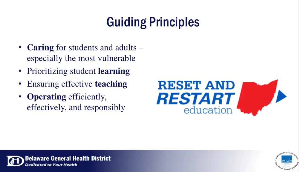 guiding principles