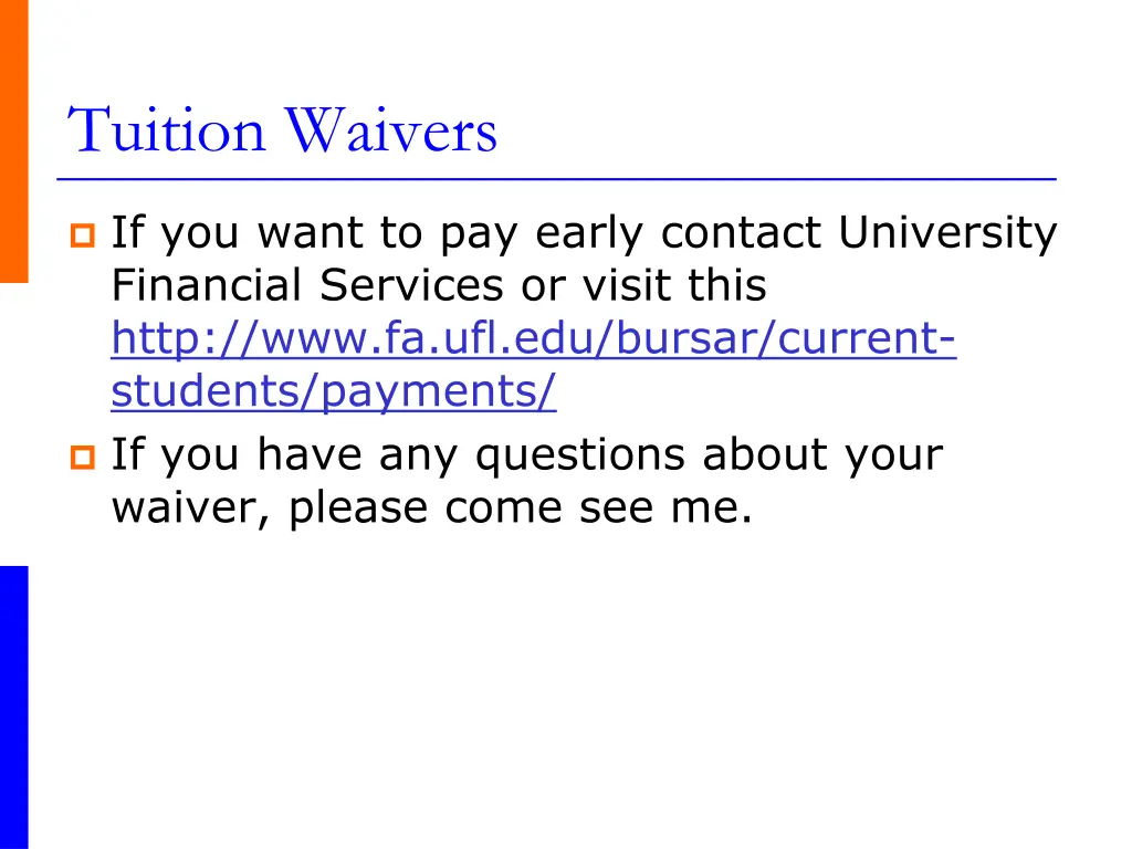 tuition waivers 1