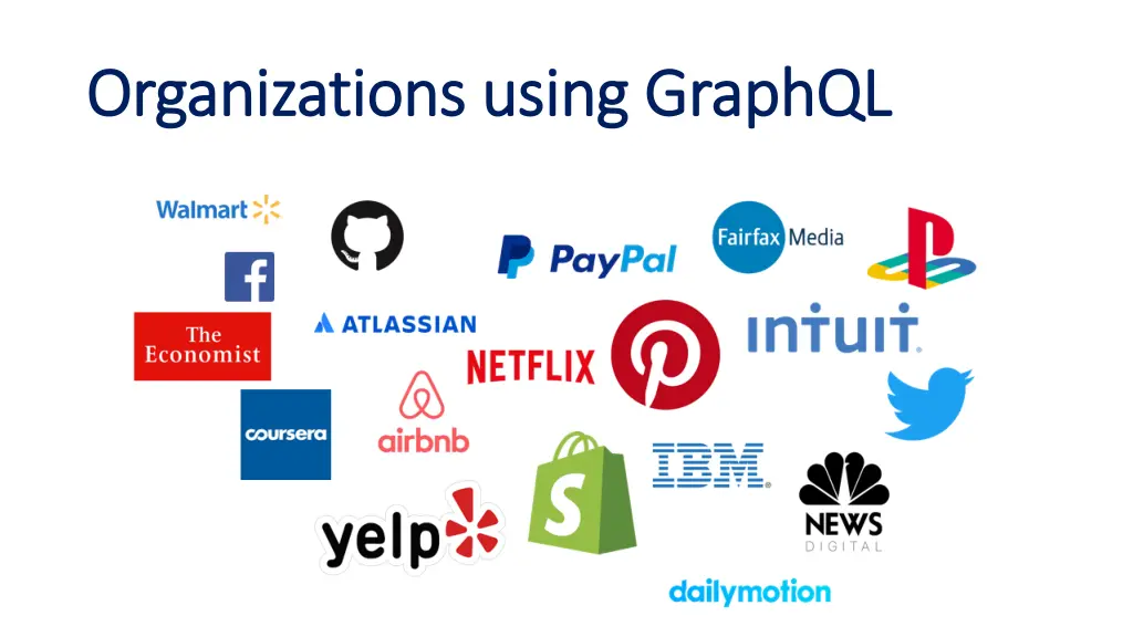 organizations using graphql organizations using