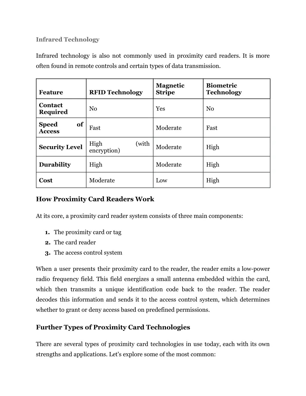 infrared technology