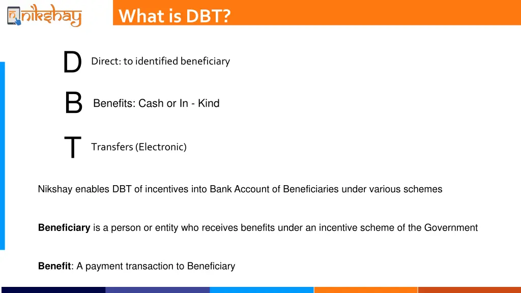 what is dbt