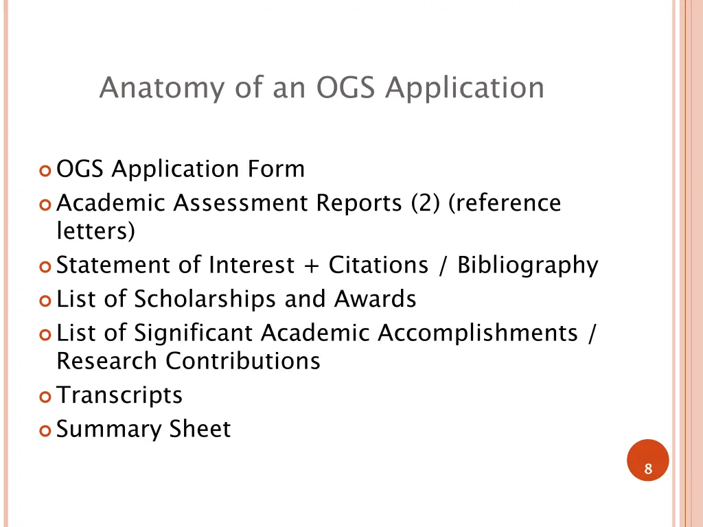 anatomy of an ogs application