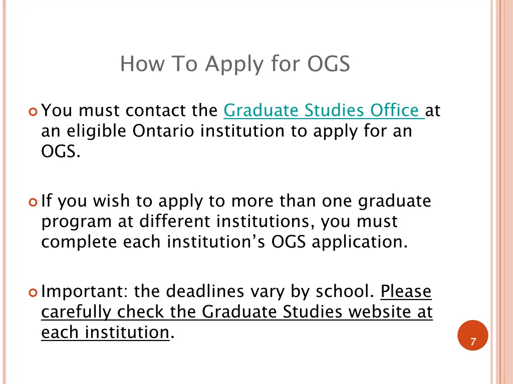 how to apply for ogs