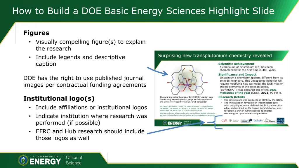 how to build a doe basic energy sciences 3